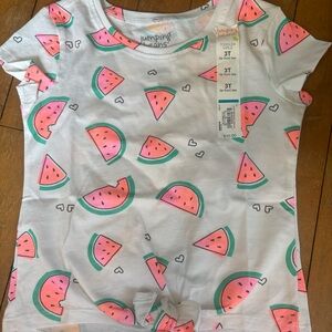 Watermelon Print Kids T-Shirt